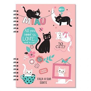 PLANNER COMPACTO MENSAL GATOS