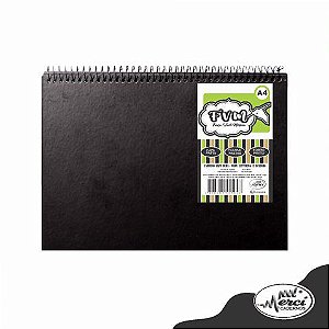 CADERNO FVM CAPA PRETA