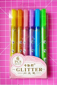 MARCADOR COM GLITTER