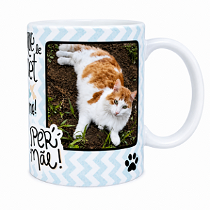Caneca Personalizada com Foto do Pet | Presente para Apaixonados por Pets