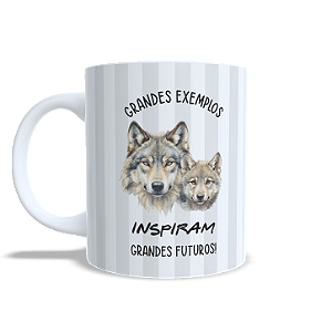 Caneca Dia dos Pais Grandes Exemplos 325 ml