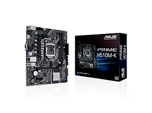 Placa Mãe Asus Prime H510M-K R2.0 LGA 1200 - 90MB1E80-C1BAY0