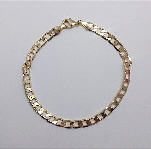 Pulseira Ouro Elo Groumet