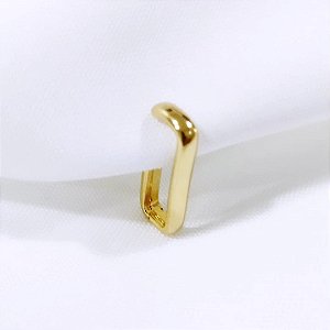 Piercing fake dourado