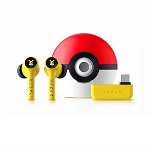 Fone de Ouvido Gamer Hyperspeed Razer Pikachu Edição Limitada, RGB, Bluetooth, com Adaptador para PC, Xbox, PS5, Mac