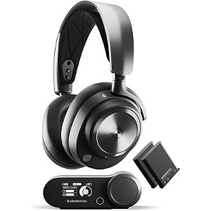 Headset Gamer SteelSeries Arctis Nova Pro Wireless ANC USB PS5 PS4 PC Xbox Preto