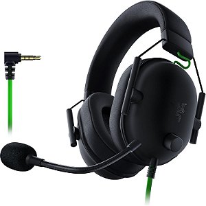 Headset Gamer Razer BlackShark V2 X, Som 7.1 Surround, Drivers TriForce 50mm, PC, PS5, Xbox Series, Switch, PS4, Preto