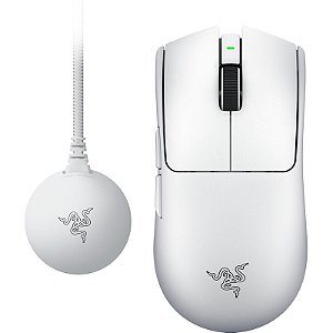 Mouse Gamer Sem Fio Razer Viper V4 Pro, Sensor Focus Pro 50K Gen-3, 8000Hz, 49g, Switch Óptico Gen-4 - Branco