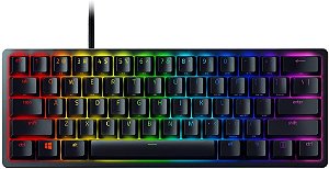 Teclado Gamer Razer Huntsman Mini, Chroma RGB, Razer Switch Purple, Preto