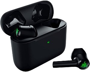 Fone de Ouvido Gamer Razer Sem Fio Hammerhead True Wireless X, Bluetooth, Recarregável, Preto