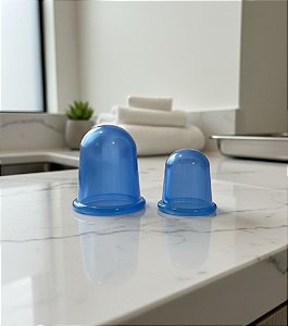 Ventosa Miofascial - Silicone (Kit com 4 Ventosas)