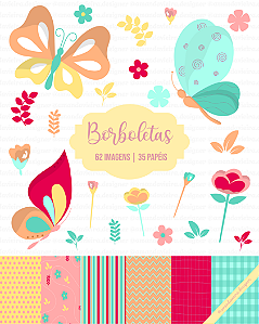 Kit Digital - Borboletas