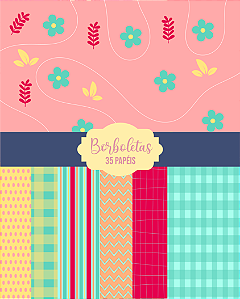 Papel Digital - Borboletas