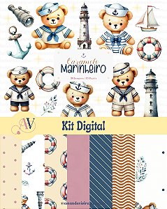 Kit Digital - Caramelo Marinheiro