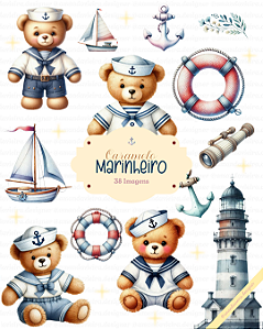 Clipart - Caramelo Marinheiro