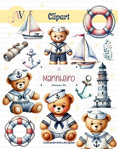 Clipart - Caramelo Marinheiro