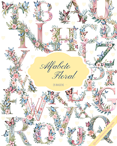 Clipart - Alfabeto Floral