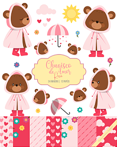 Kit Digital - Chuvisco de Amor Rosa