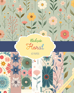 Papel Digital - Floral