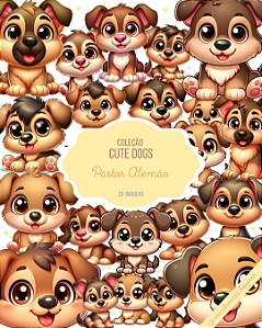 Clipart - Cute Dogs - Pastor Alemão