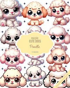 Clipart - Cute Dogs - Poodle