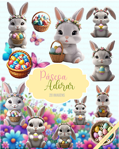 Clipart - Páscoa Adorar