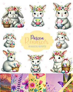 Kit Digital - Páscoa Renascer