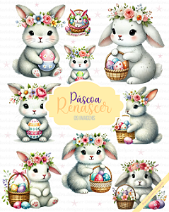 Clipart - Páscoa Renascer