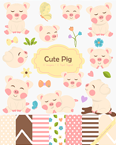Kit Digital - Cute Pig