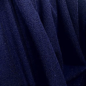 Tecido Atoalhado Felpudo Microfibra - Azul Marinho