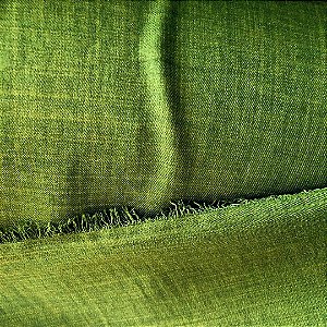 Linho Melange - Verde Escuro