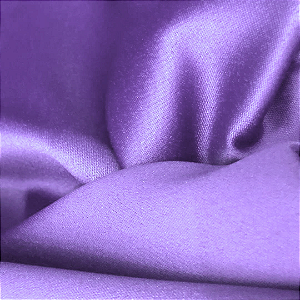 Tecido Prada Acetinado - Lilás - 1,50m de Largura