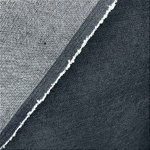 Tecido Jeans 98% Algodão  2%Elastano - Azul - 1,60m de Largura