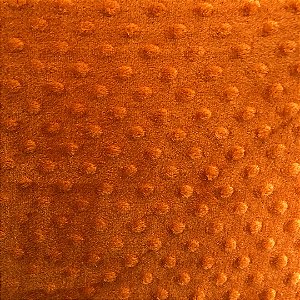 Tecido Bubble soft Bolha - Terracota - 1,50m de Largura