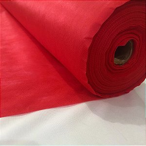 TNT - PEÇA 50M - Gramatura 40 - Vermelho - 1,40m de Largura