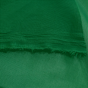 Musseline Chiffon Tecido - Verde Floresta - 1,50m de Largura