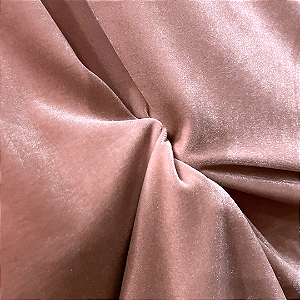 Tecido Veludo Cristal - Rose - 1,50m de Largura
