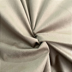 Tecido Suede Light - Bege - 1,42m de Largura | Toque de Camurça para Vestuário Moda e Decoração