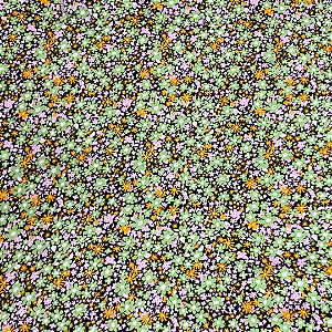 Viscolycra Estampada - Floral Miúdo Verde