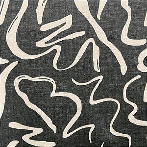 Viscolycra Estampada - Riscas Preto