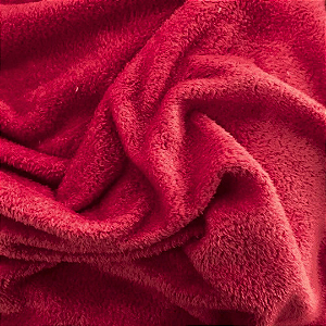 Tecido Soft Ultrasoft - Vermelho - 1,60m de Largura