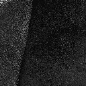 Tecido Soft Ultrasoft - Preto - 1,60m de Largura