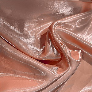 Tecido Zibeline - Rose Gold - 1,50m de Largura | Brilho e Estrutura Sofisticada