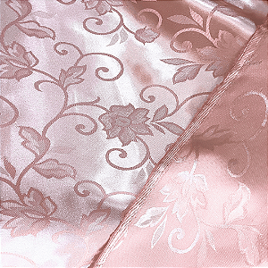 Jacquard Satin - Rosa Bebê - 1,50m de Largura | Brilho Discreto e Textura para Decoração