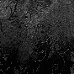 Jacquard Satin - Preto - 1,50m de Largura | Brilho Discreto e Textura para Decoração