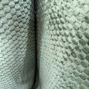 Tecido Fleece Ultra Soft Colmeia - Verde - 2,50m de Largura - 100% Poliéster - Mantas e Roupas de Inverno