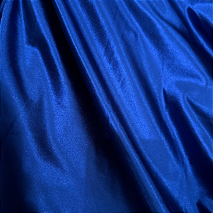 Tecido Malha Prada - Azul Royal - 1,50m de Largura - 95% Poliéster 5% Elastano - Moda Festa e Fitness