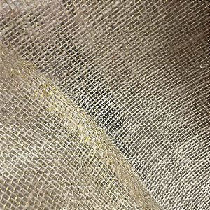 Tecido Juta Natural - 1,00m de Largura - 100% Juta - Decoração e Artesanato Rústico