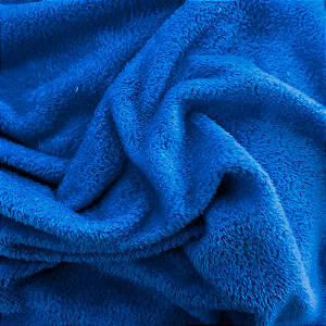 Tecido Soft Ultrasoft - Azul Royal - 1,60m de Largura