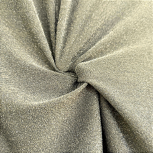 Malha Lurex Com Elastano - Bege - 1,60m de Largura